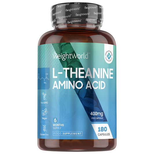 L-Theanine with Lemon Balm 500mg 180 Capsules