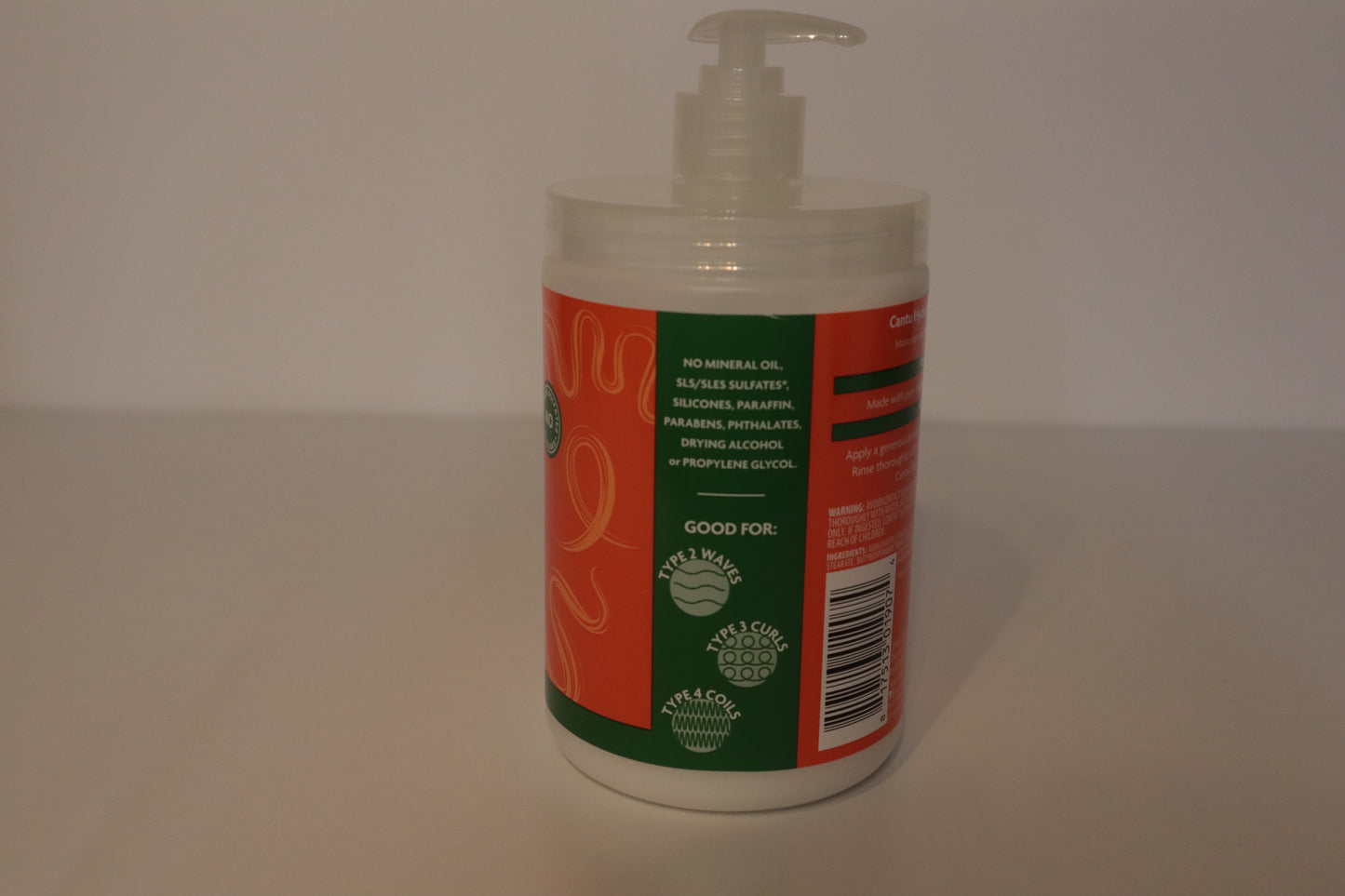 CANTU NAT. HYDRATING CREAM SULPHATE FREE COND. SALON 25oz