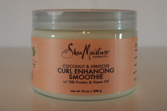 SHEA MOISTURE COCONUT & HIBISCUS CURL ENHANCING SMOOTHIE 12oz