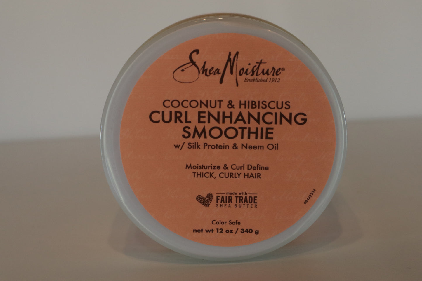SHEA MOISTURE COCONUT & HIBISCUS CURL ENHANCING SMOOTHIE 12oz