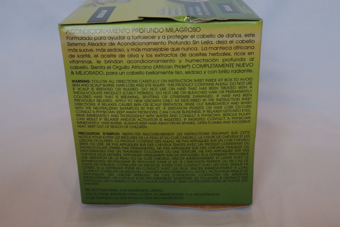 AFRICAN PRIDE OLIVE RELAXER KIT REG