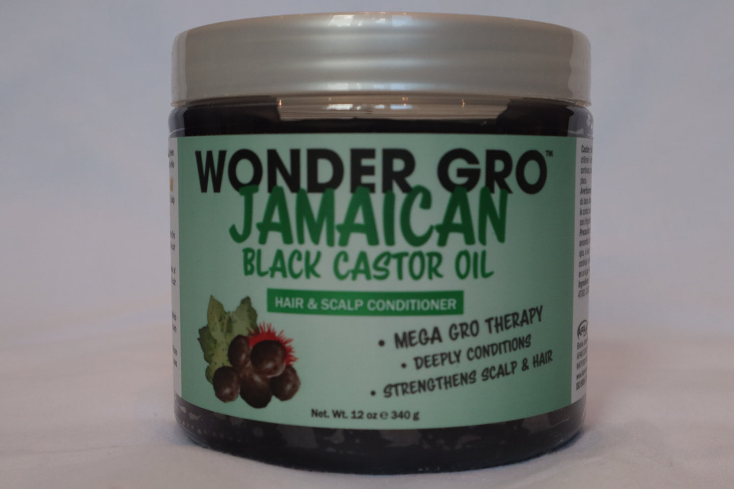 Wonder Gro Jamaican Black Castor Oil Hair & Scalp Conditioner 12oz