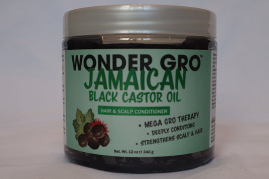 Wonder Gro Jamaican Black Castor Oil Hair & Scalp Conditioner 12oz