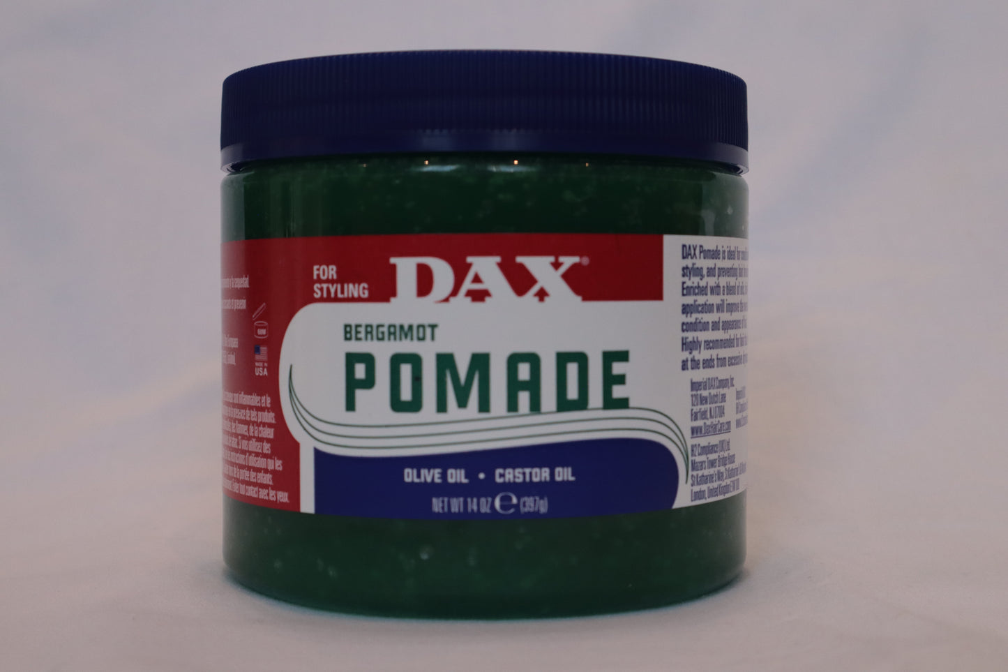 DAX GREEN VEGETABLE POMADE 14oz 400g