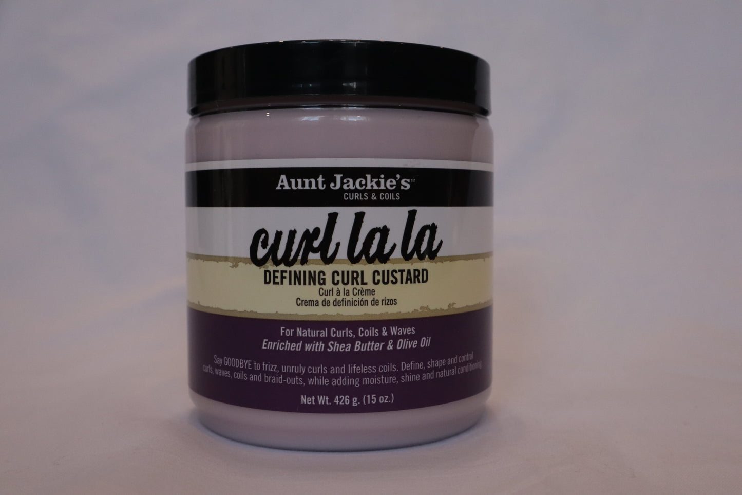 AUNT JACKIE'S CURL LA LA DEFINING CUSTARD 15oz