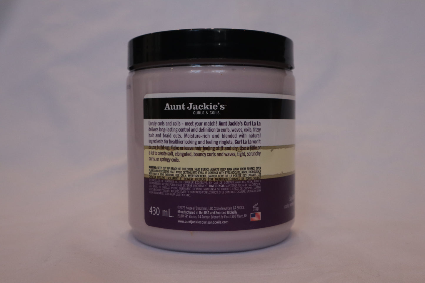 AUNT JACKIE'S CURL LA LA DEFINING CUSTARD 15oz