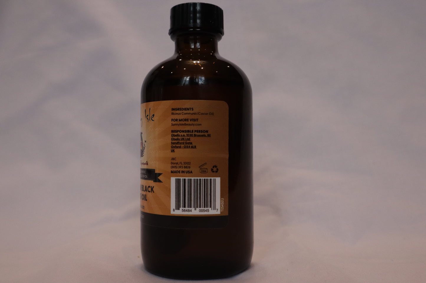 SUNNY ISLE JAMAICAN BLACK CASTOR OIL REGULAR 6oz