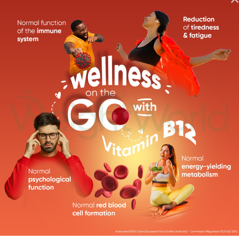 Vitamin B12 Gummies 1000 µg 120 Gummies | For Energy & Natural Defences