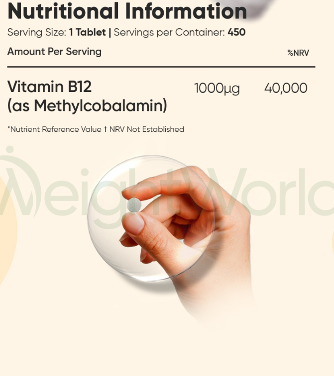 Vitamin B12 Methylcobalamin Tablets