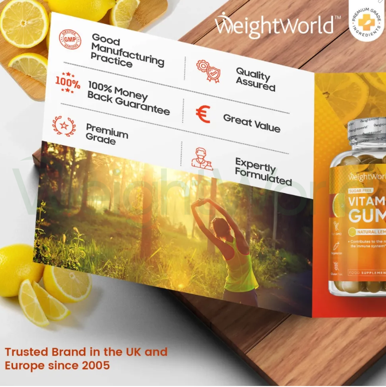 Vitamin D3 Gummies 4000 IU 120 Gummies | For Bones, Teeth & Muscles