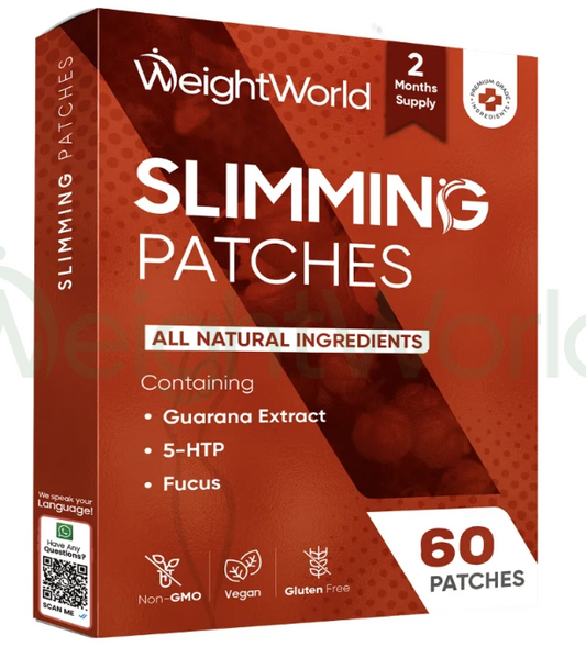 Guarana Slimming Patches 60 Patches | For Weight Management & Energy