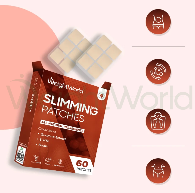 Guarana Slimming Patches 60 Patches | For Weight Management & Energy