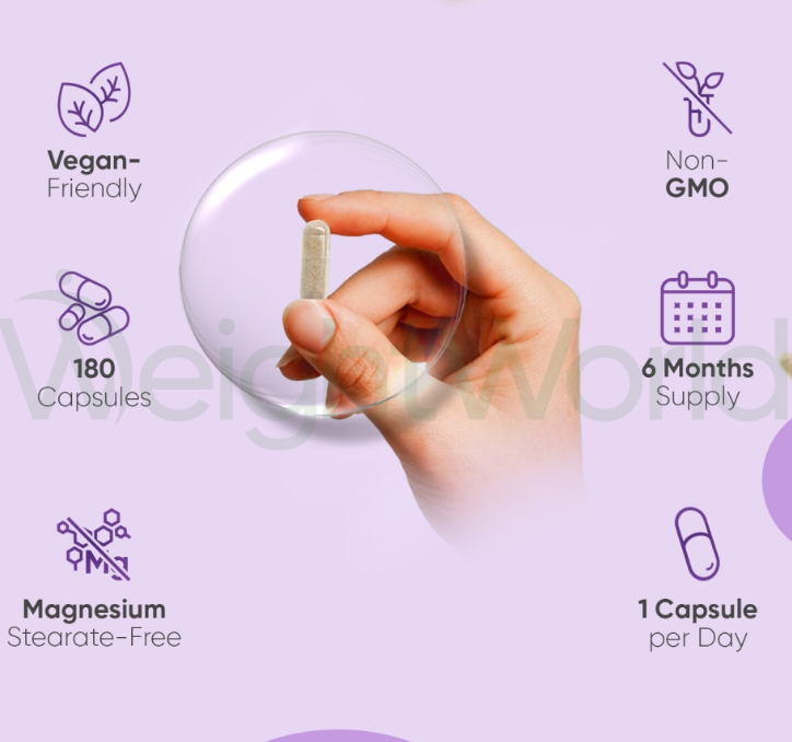Milk Thistle Capsules 2000mg 180 Capsules | For Liver, Inner Defences & Well-being