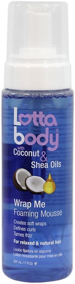 LOTTABODY C&S WRAP ME FOAMING MOUSSE 7oz