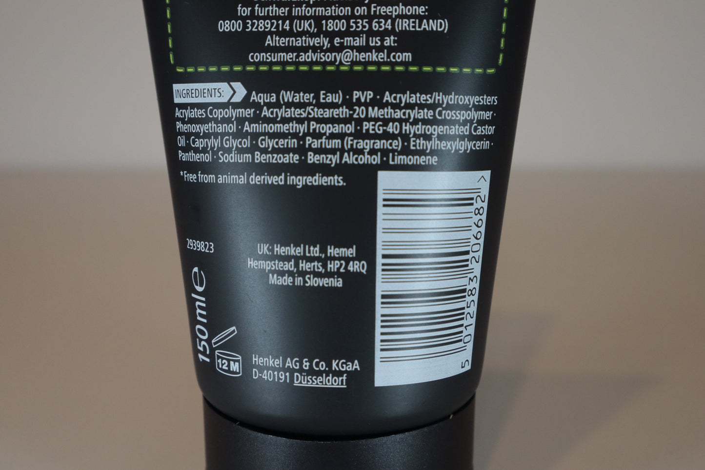GOT2B ULTRA SPIKING GLUE 150ml BLACK