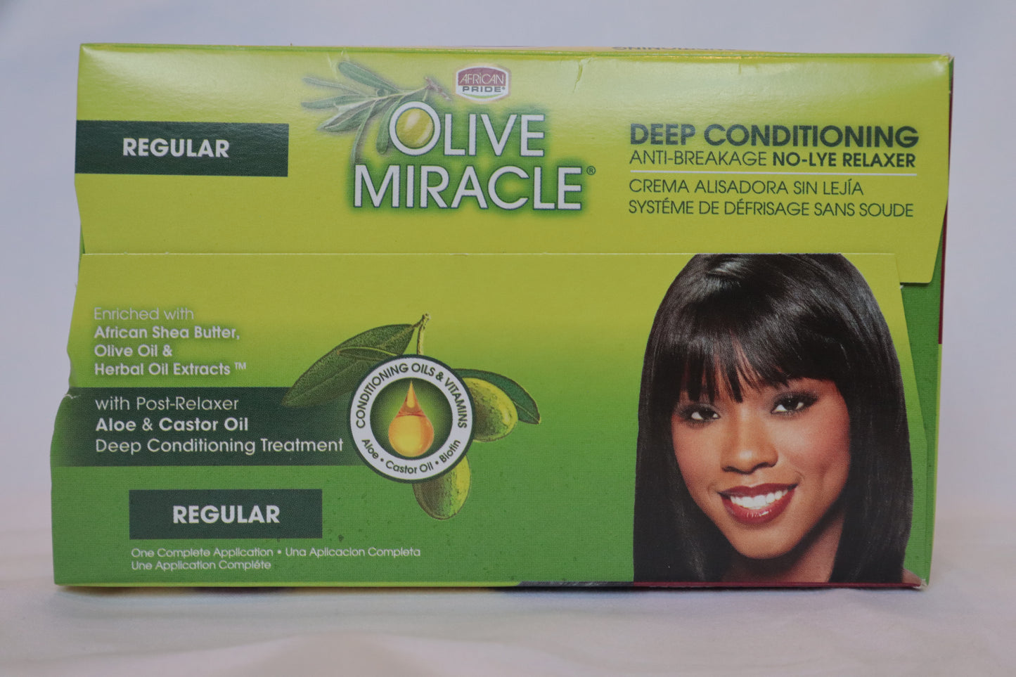 AFRICAN PRIDE OLIVE RELAXER KIT REG