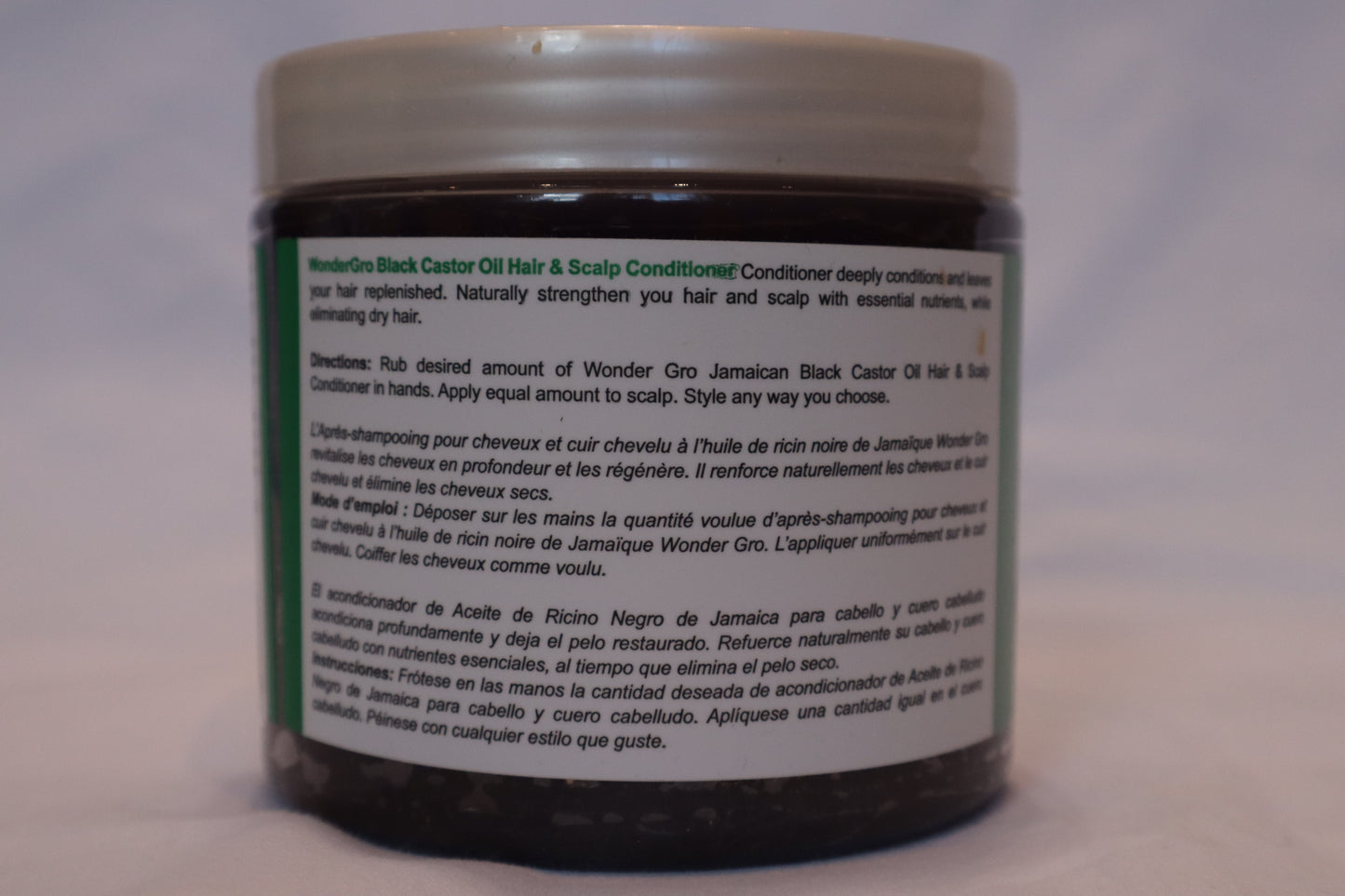 Wonder Gro Jamaican Black Castor Oil Hair & Scalp Conditioner 12oz