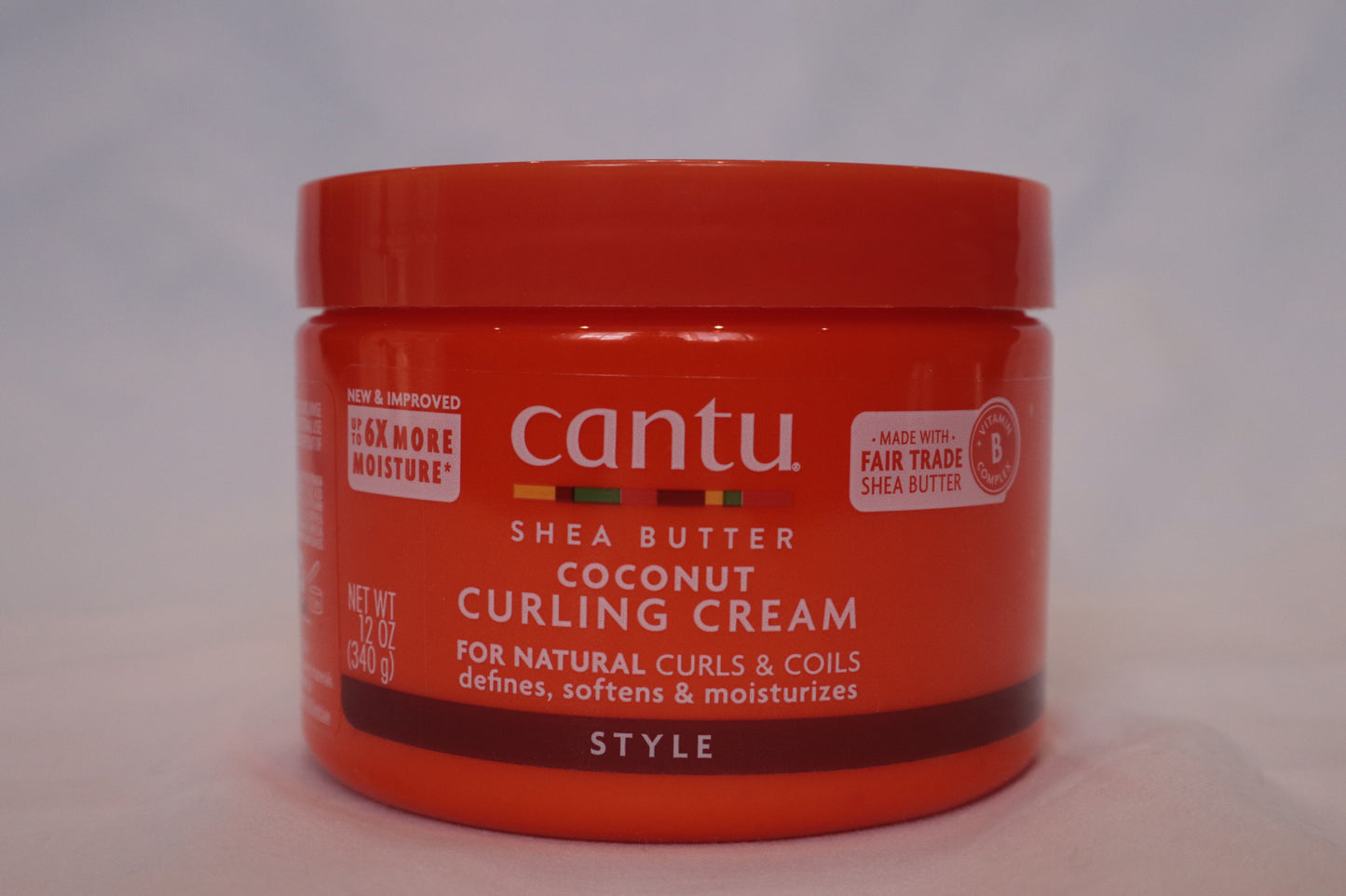 CANTU SHEA BUTTER NAT. COCONUT CURLING CREAM 12oz