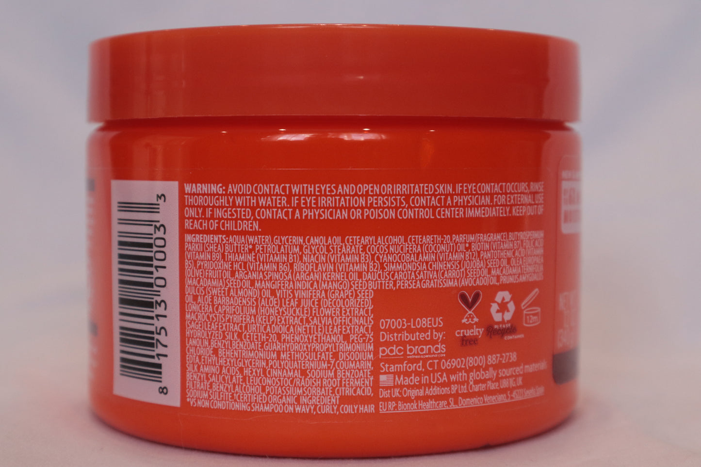 CANTU SHEA BUTTER NAT. COCONUT CURLING CREAM 12oz