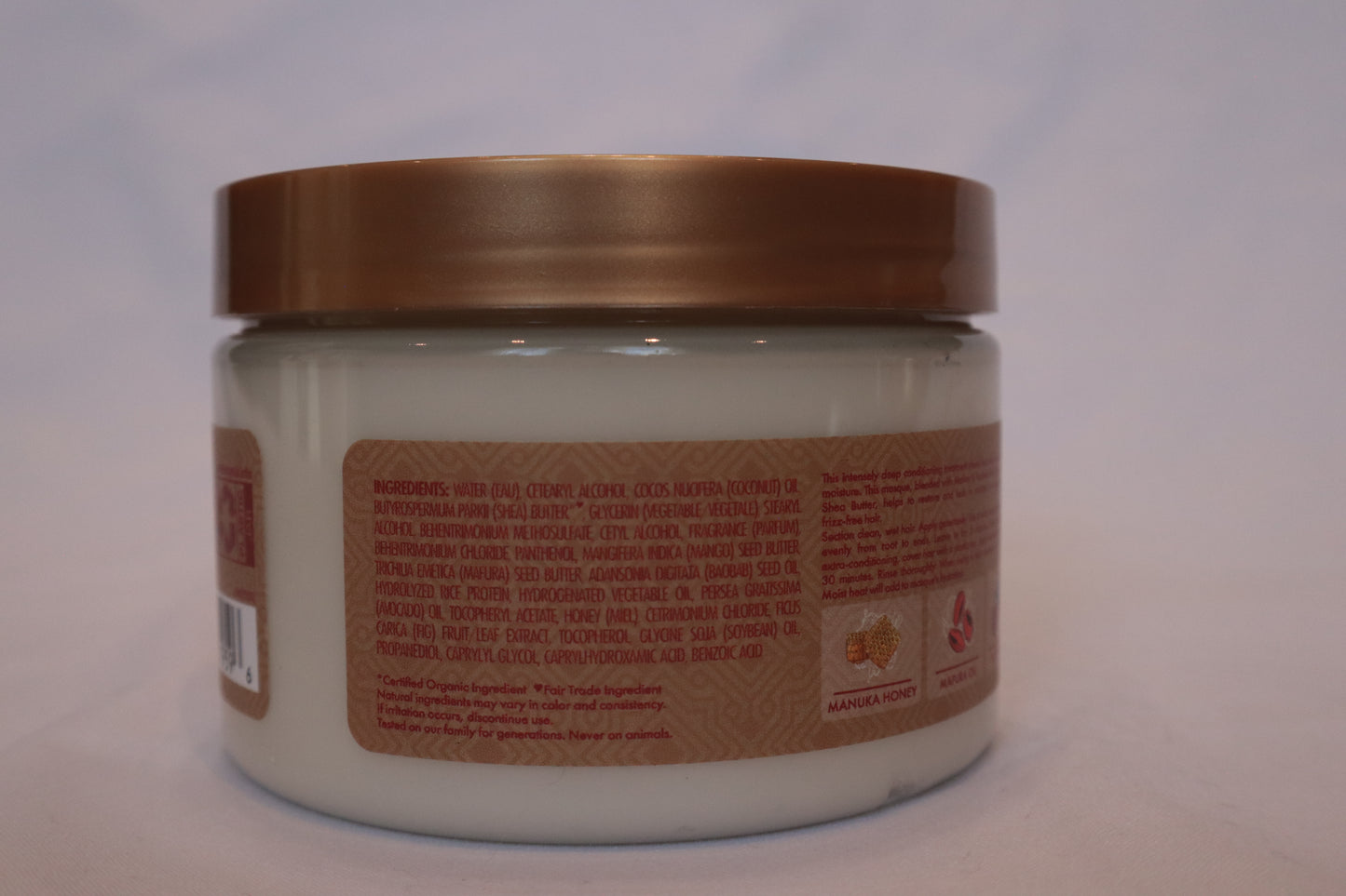SHEA MOISTURE MANUKA HONEY & MAFURA MASQUE 12oz