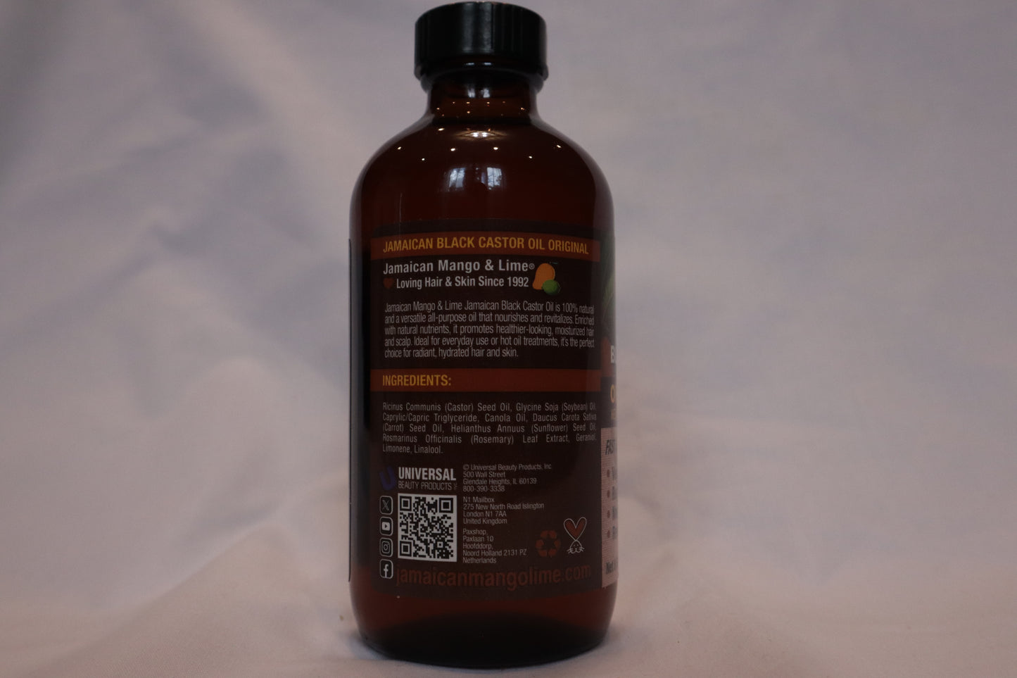 SUNNY ISLE JAMAICAN BLACK CASTOR OIL REGULAR 6oz