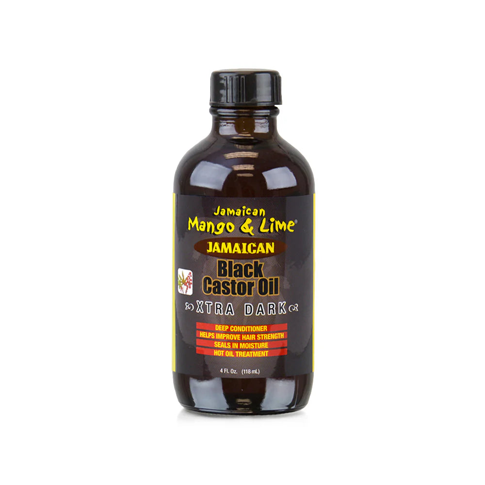 Jamaican Mango & Lime Black Castor Oil - Extra Dark 4oz