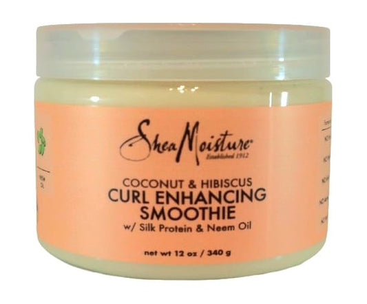 SHEA MOISTURE COCONUT & HIBISCUS CURL ENHANCING SMOOTHIE 12oz