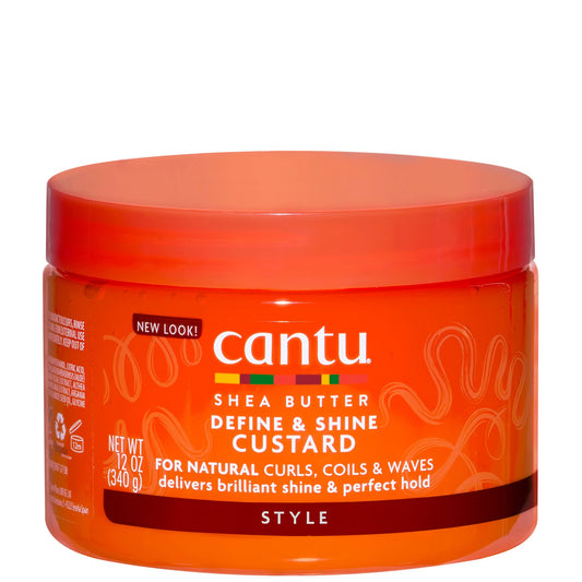 CANTU NAT. DEFINE & SHINE CUSTARD 12oz